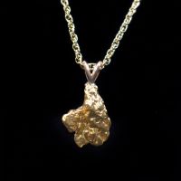 GOLD NUGGET PENDANT